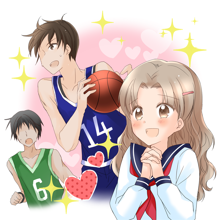 恋愛、先輩、バスケットボール
